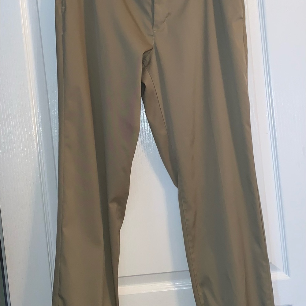 NIKE performance khaki golf polyester pants MENS size 36 X 32 - Picture 11 of 15